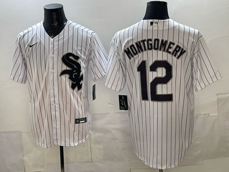 2026 Men Nike Chicago White Sox #12 Montgomery white MLB Jersey003->chicago white sox->MLB Jersey